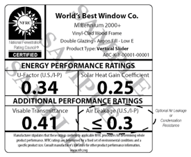 example Temporary label